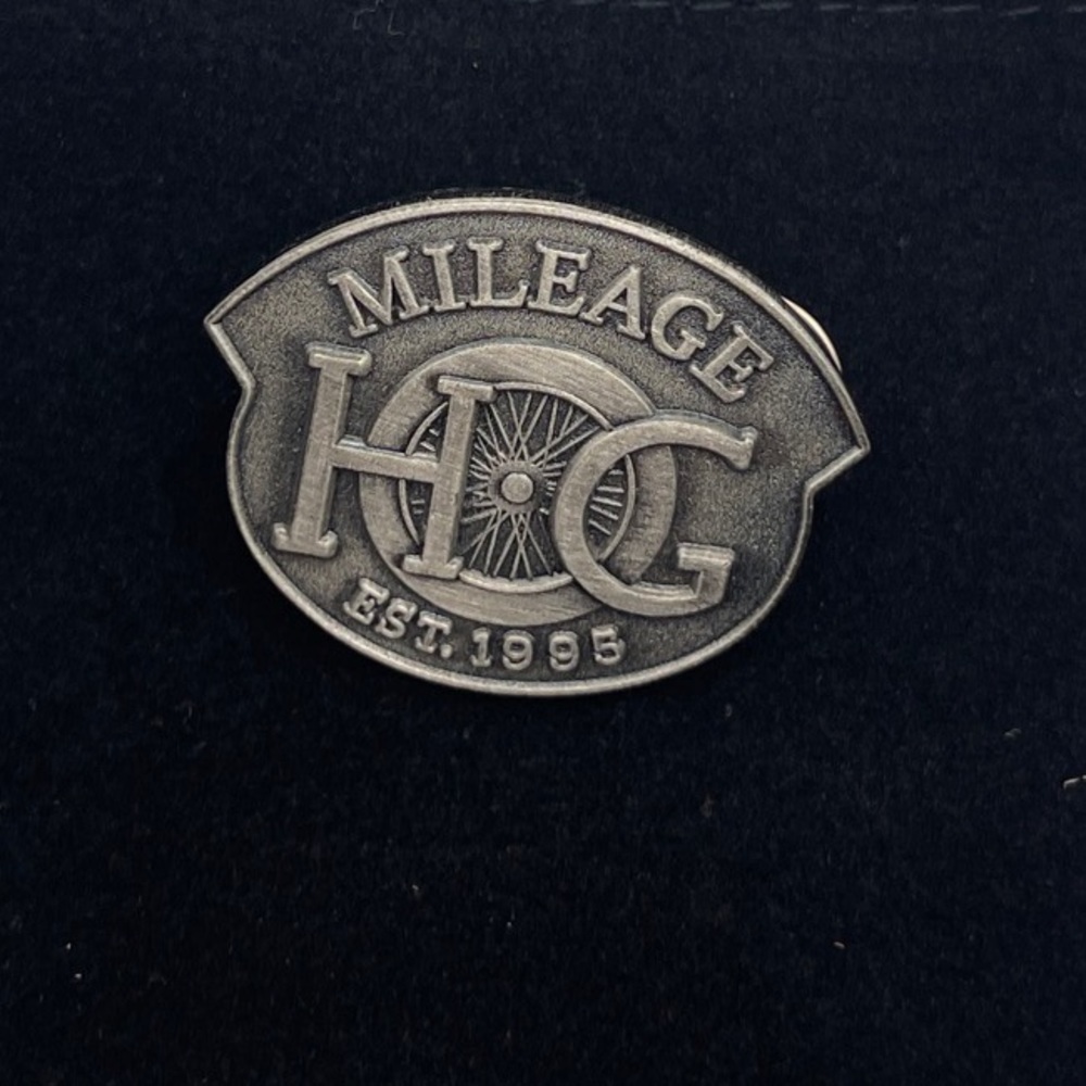 HOG Mileage Est.1995 Pin from the Harley Owners Group
